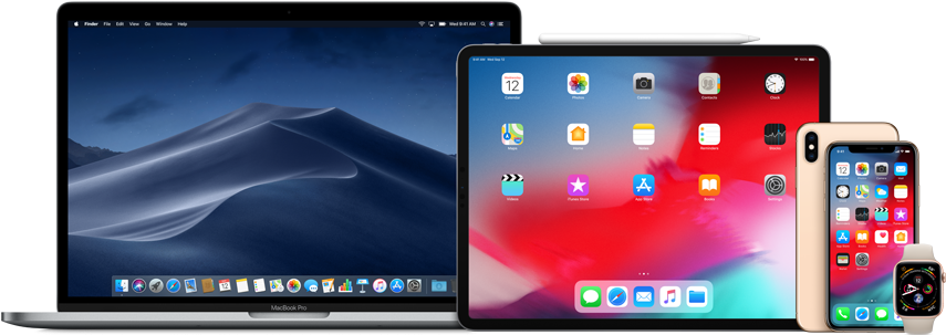 Apple Device Lineup Showcase PNG