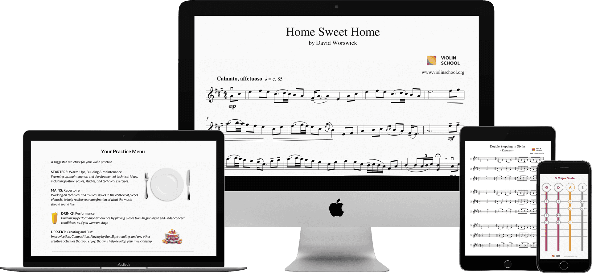 Apple Devices Music Practice Setup PNG