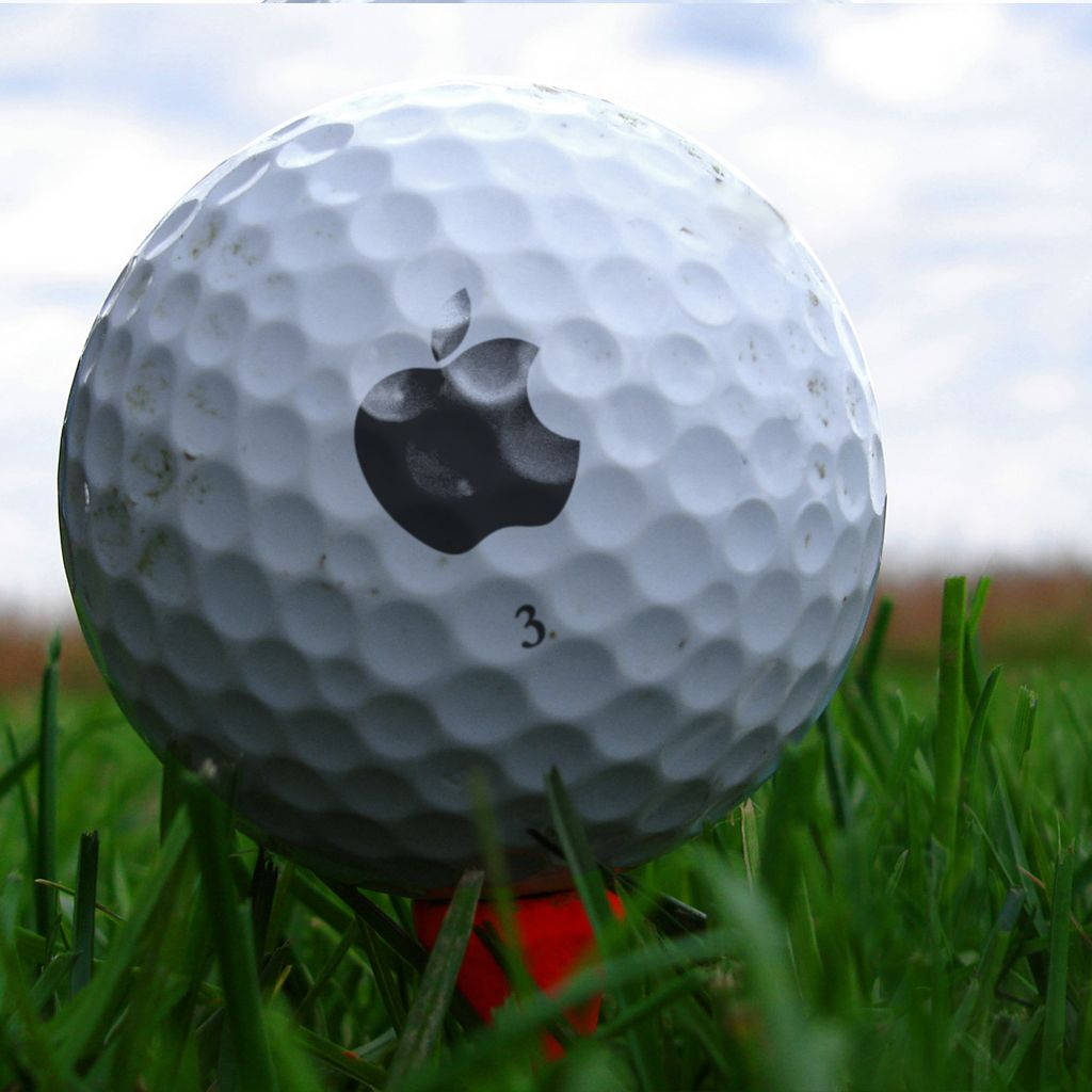 Apple Golf Ball Golfing Desktop Wallpaper