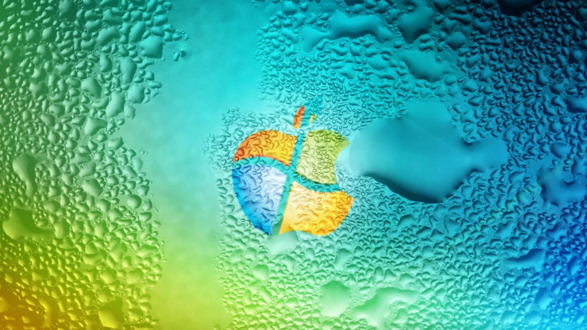 Genießensie Lebhafte Farben Mit Apple Hd Desktop. Wallpaper
