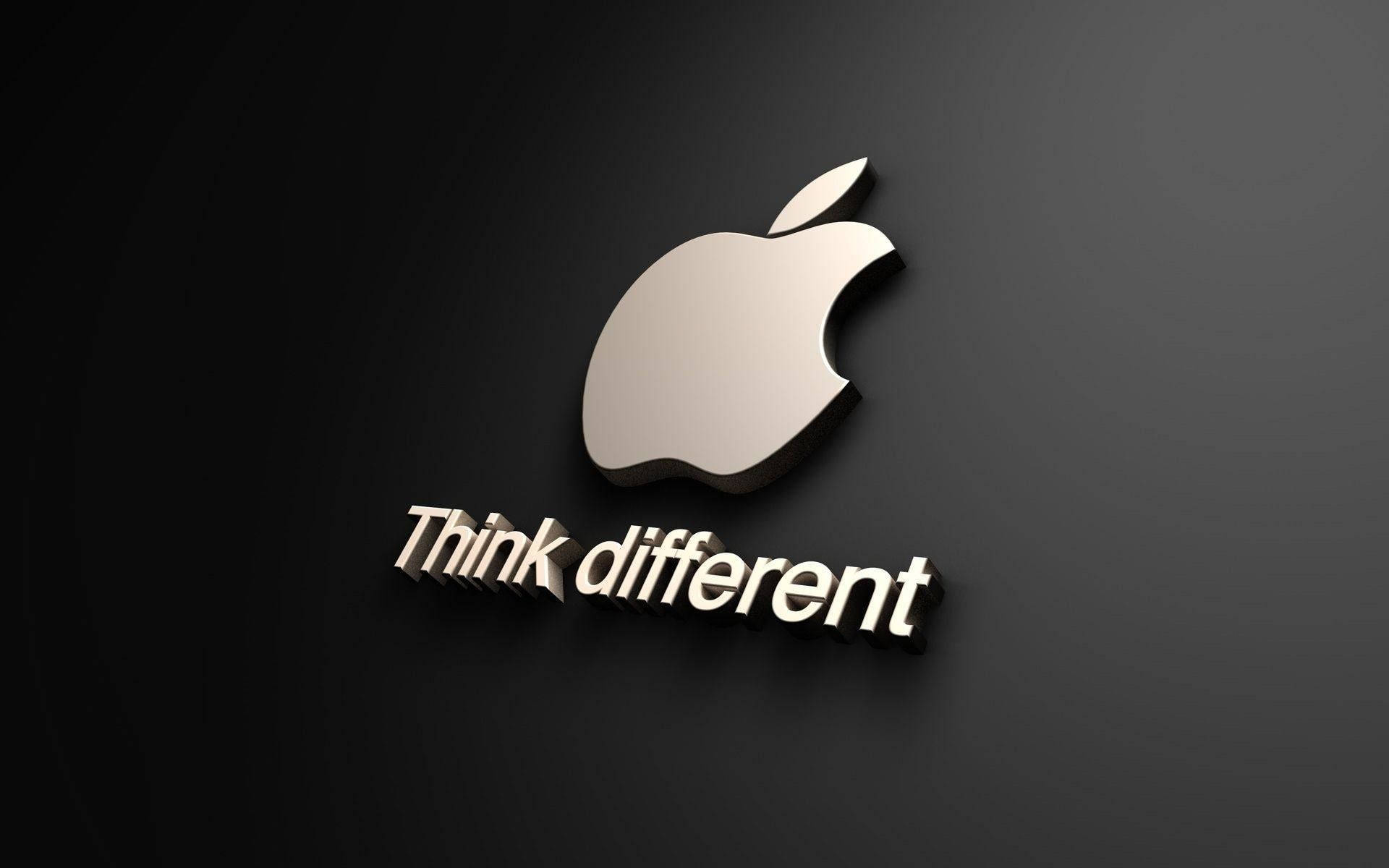 Apple Think Different Logo Wallpaper Wallpaper