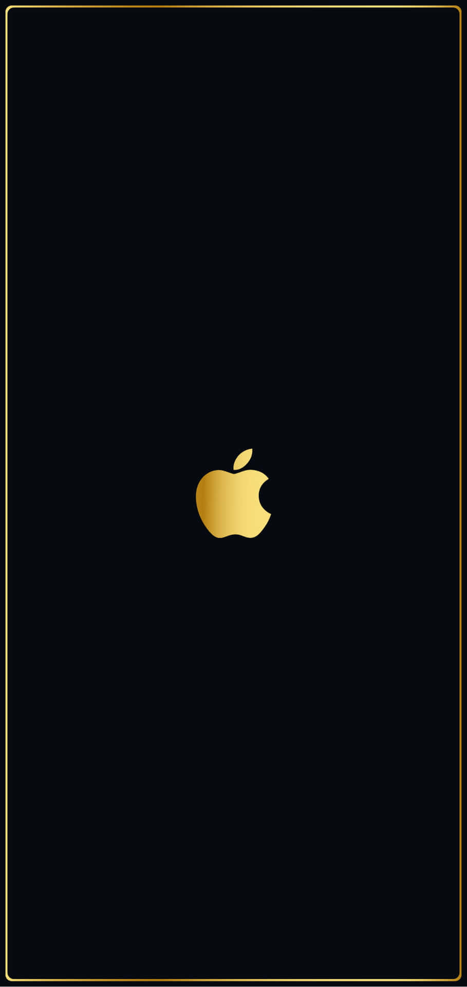 Apple Inc.'s Trademark Logo On A Colour Gradient Background