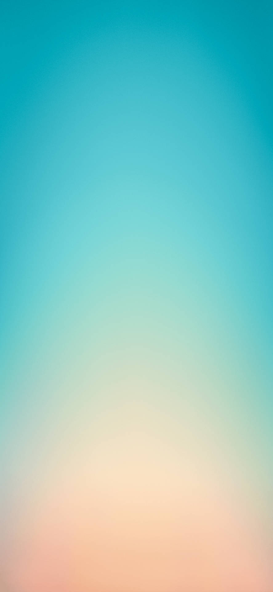 Apple Iphone Default Blue Orange Gradient Wallpaper