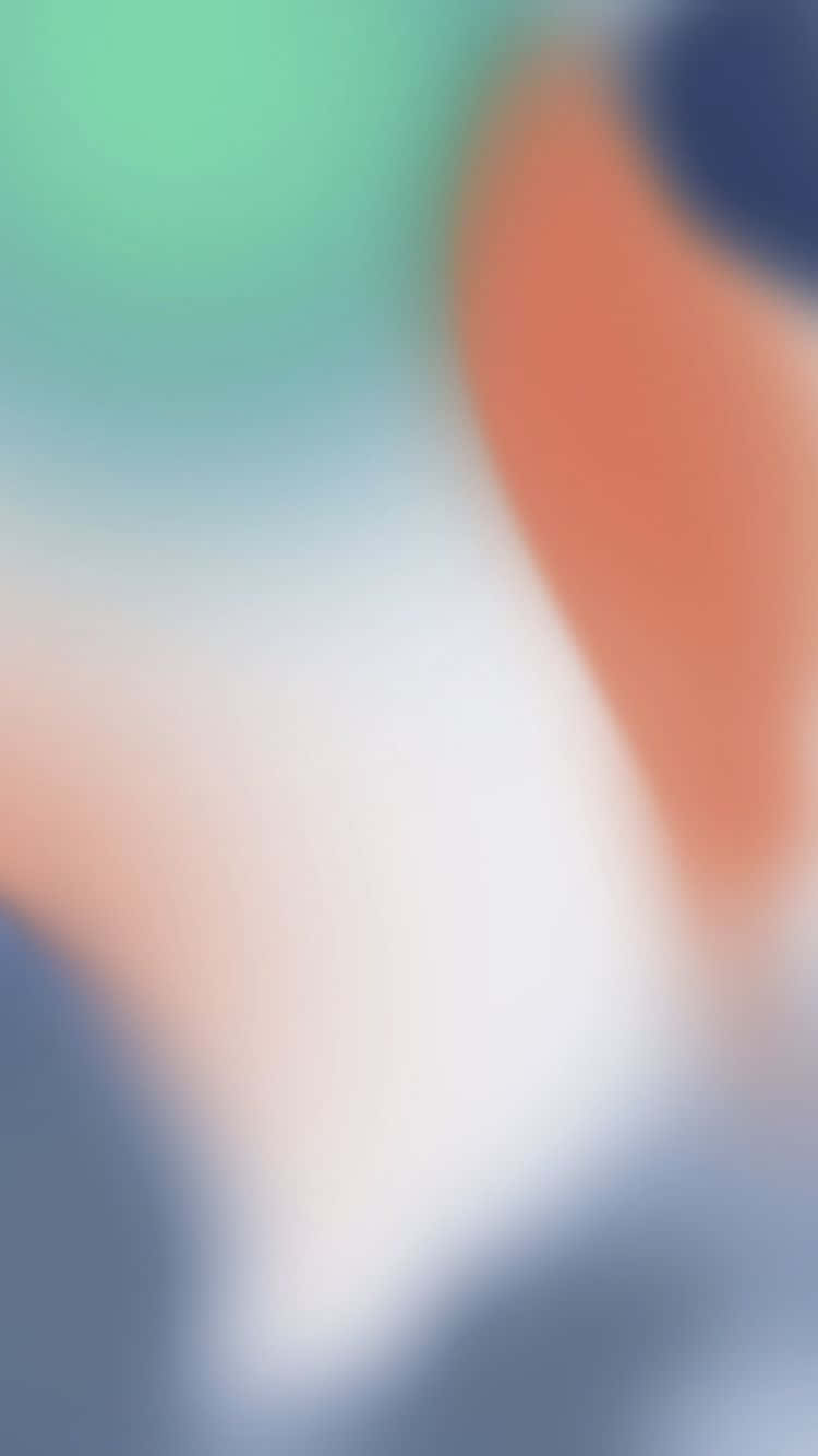 Apple Iphone X Fuzzy Abstract Background