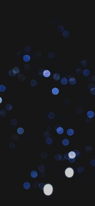 Apple Iphone X Luminous Dots Wallpaper
