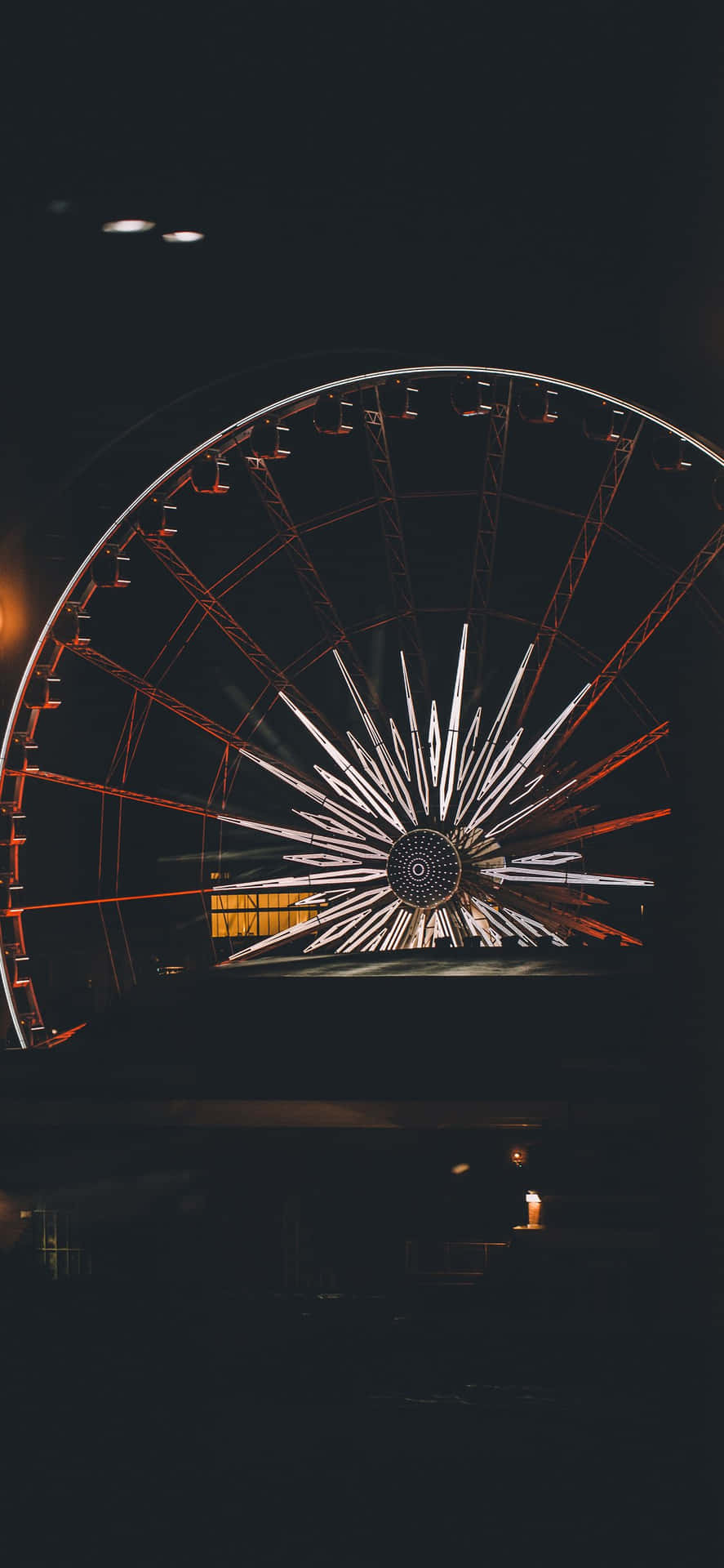 Apple iPhone XS Max Ferris Wheel Wallpaper