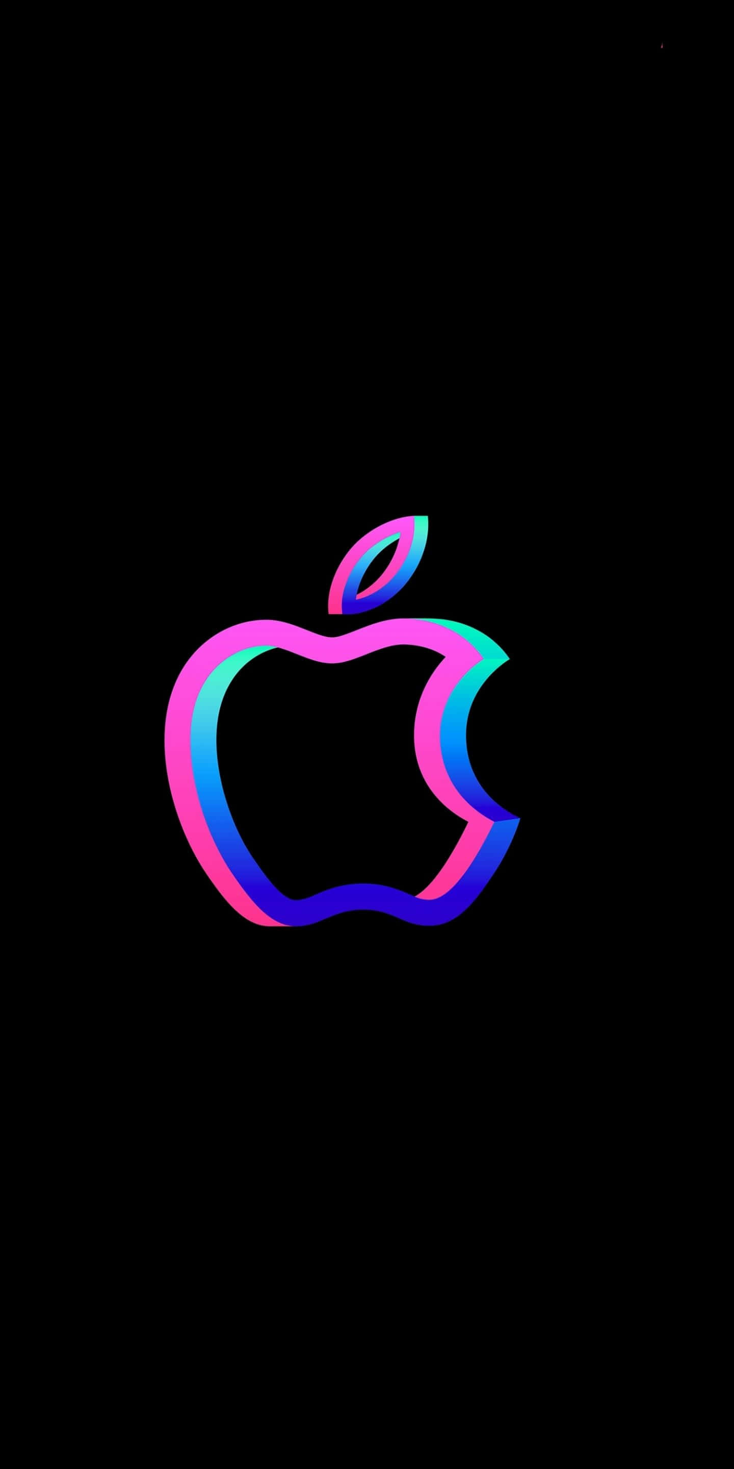 Logotipoda Apple Como Fundo 1440 X 2880.