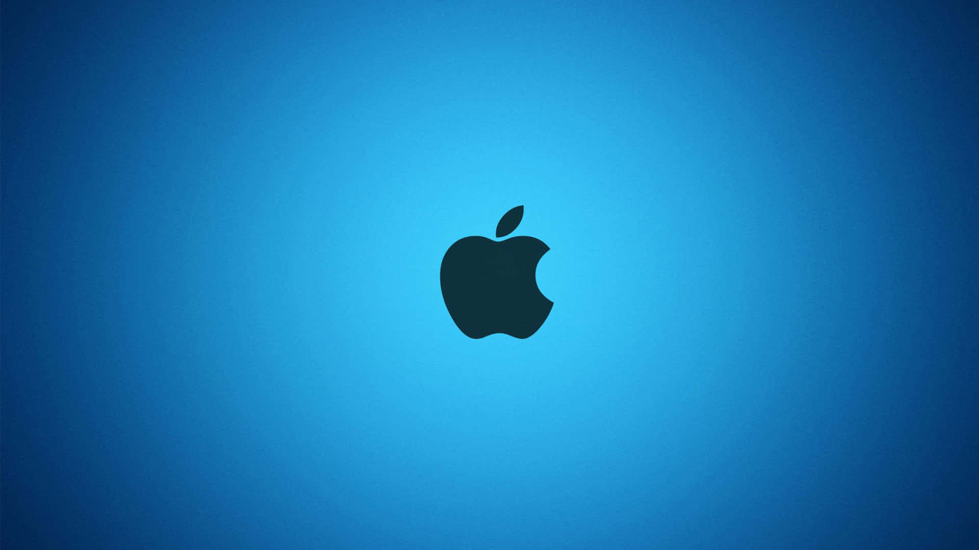 Sleek Apple Logo on Vibrant Gradient Background