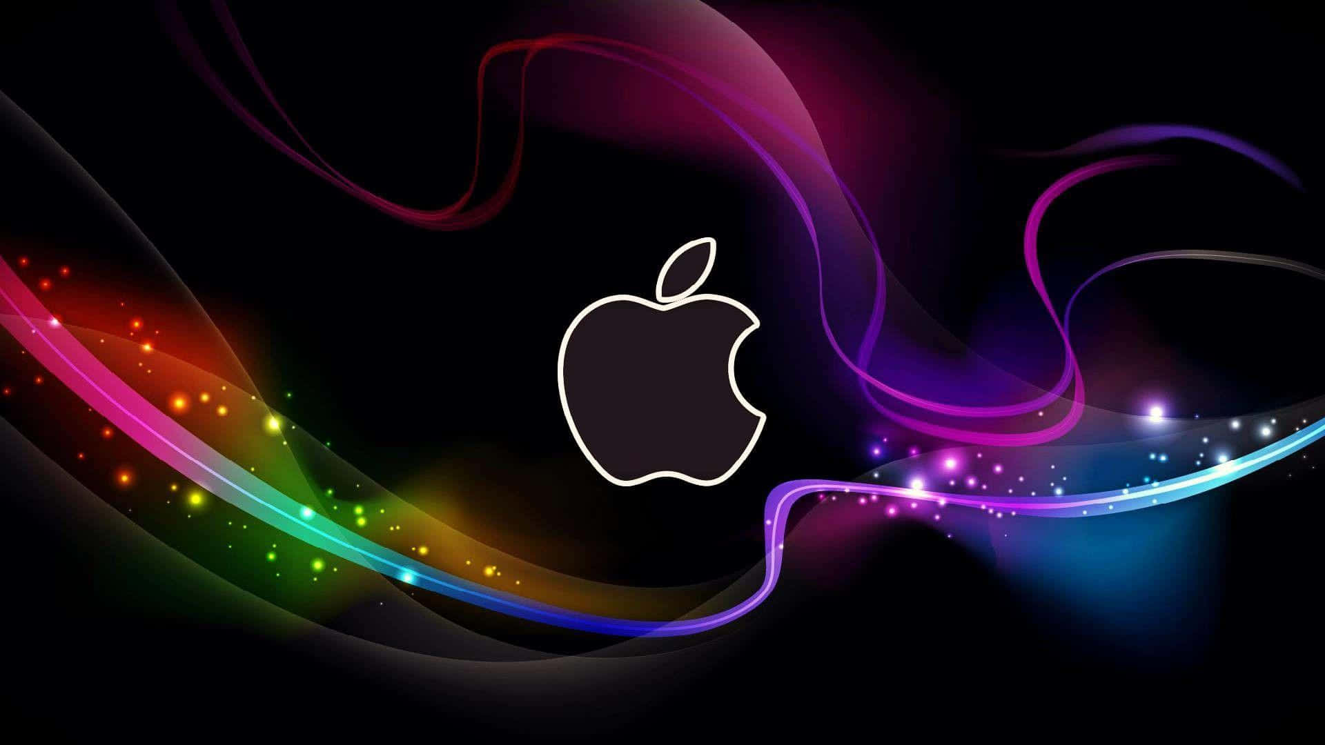 Elegant Apple Logo Background