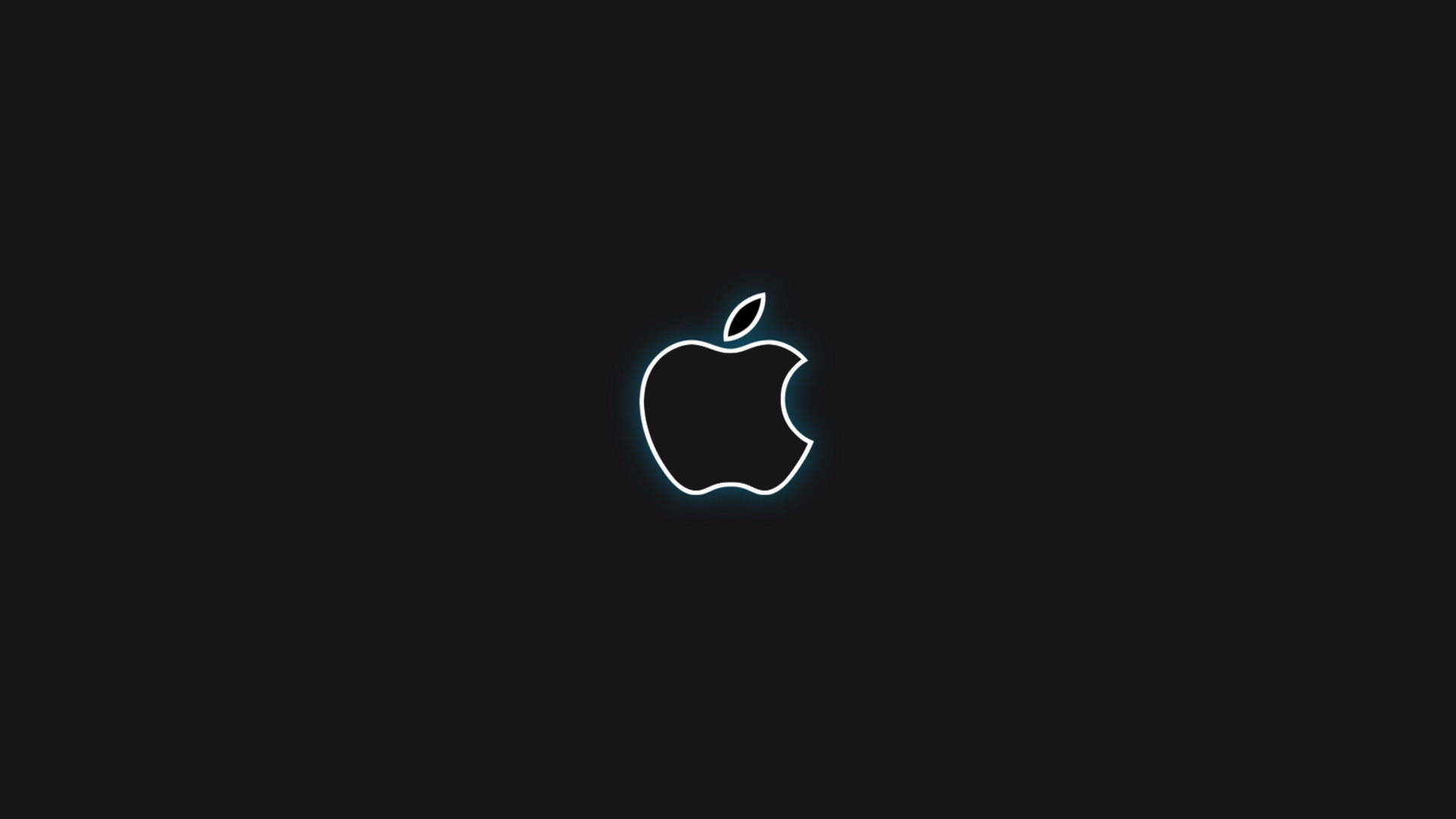 Apple Logo 4k With White Borders Picture