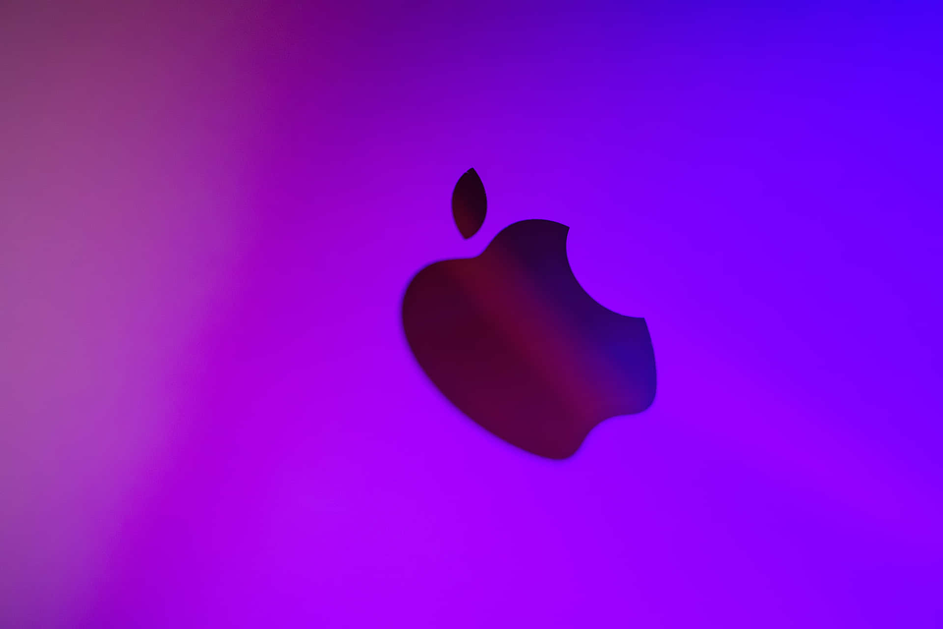 Sleek Apple Logo on a Stunning Background