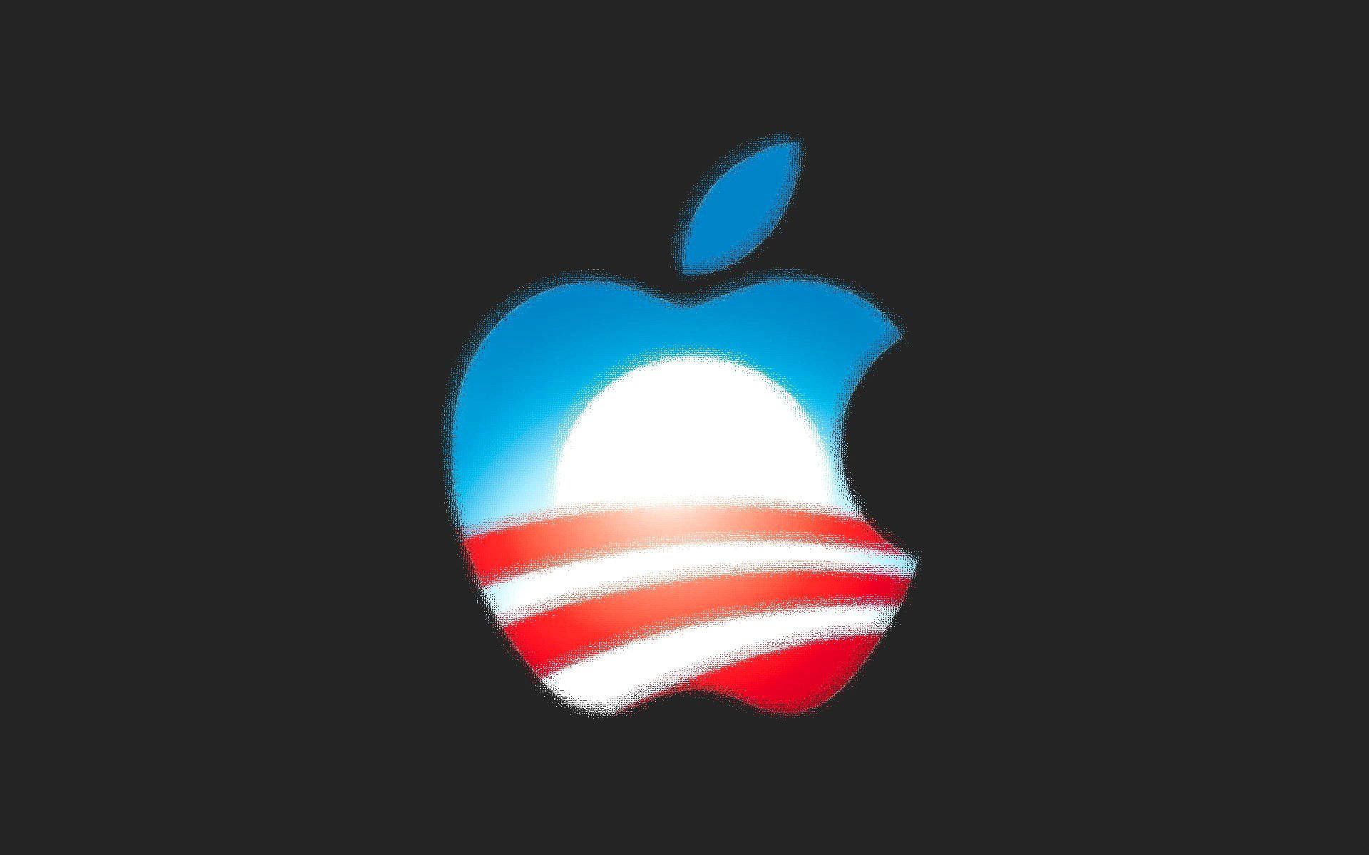 Apple Logo Bright Sun Picture