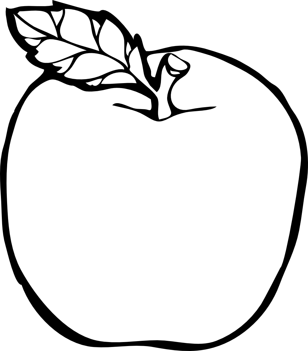 Apple Logo Silhouette PNG