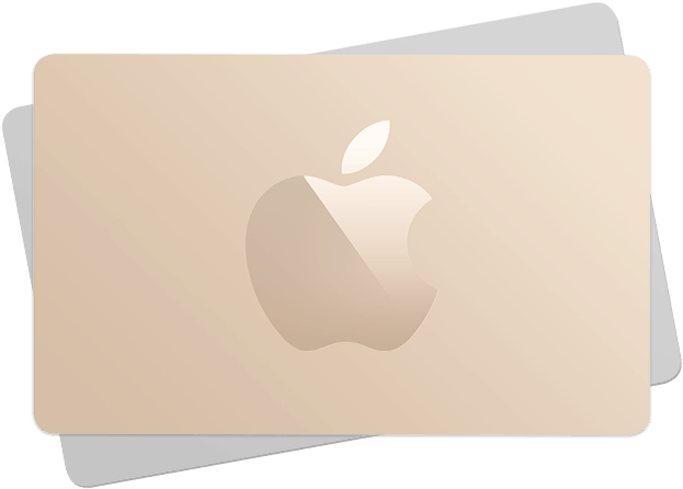 Apple Logo Visiting Card Mockup PNG