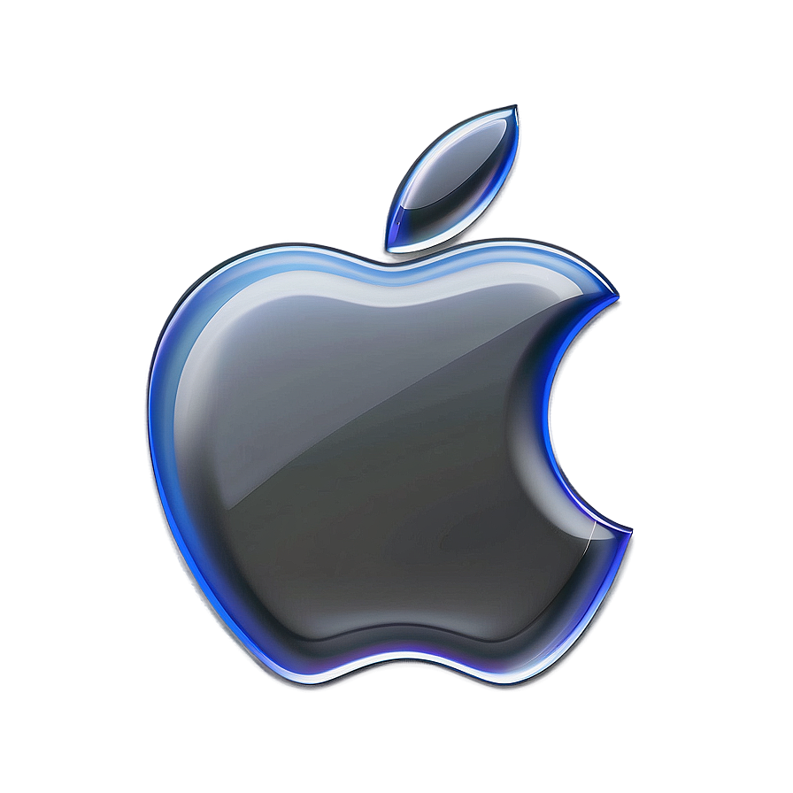 Download Apple Logo With Matte Finish Png Uce | Wallpapers.com