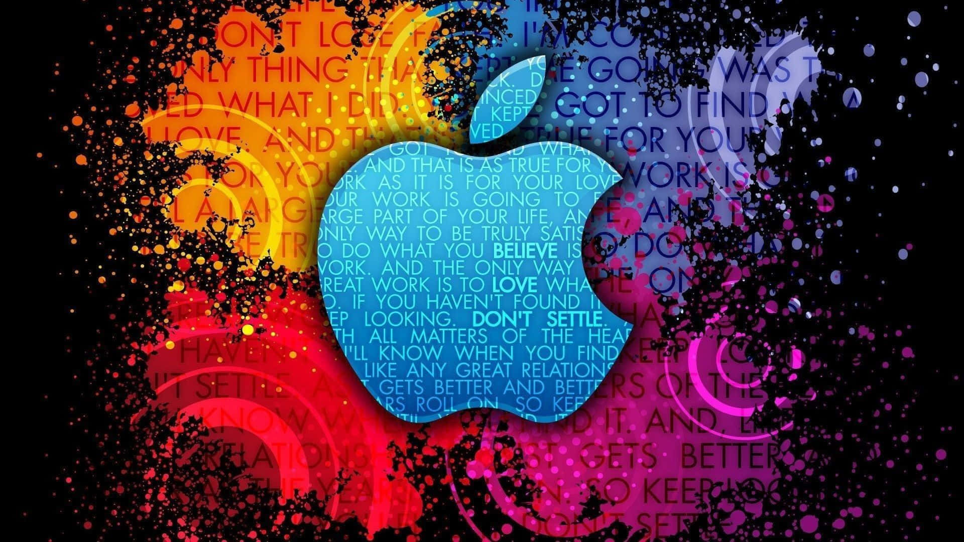 Sfondiper Computer O Smartphone Con Il Logo Di Apple In Alta Definizione Sfondo