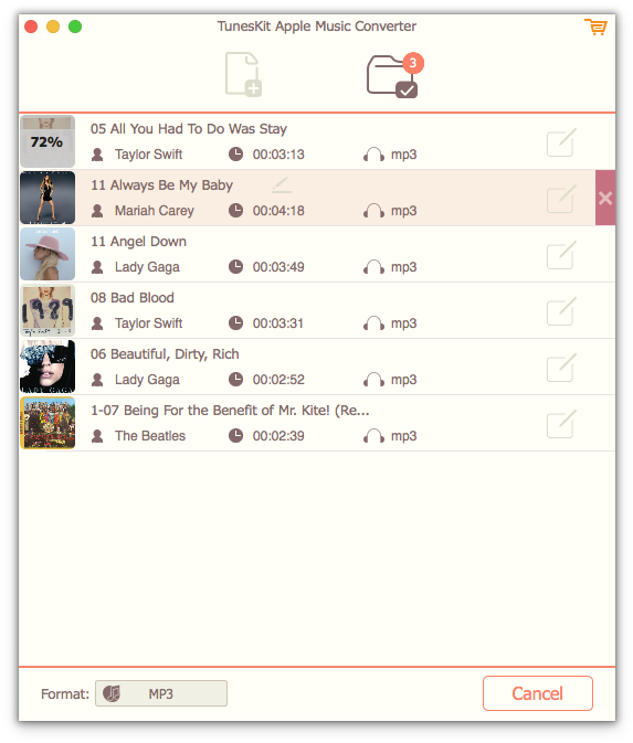 Apple Music Converter Software Screenshot PNG
