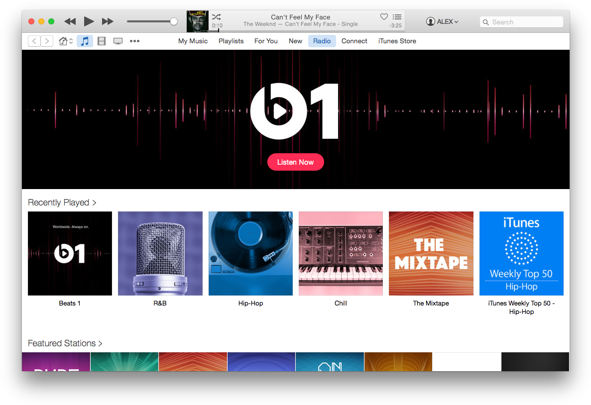 Apple Music Interface Screenshot PNG