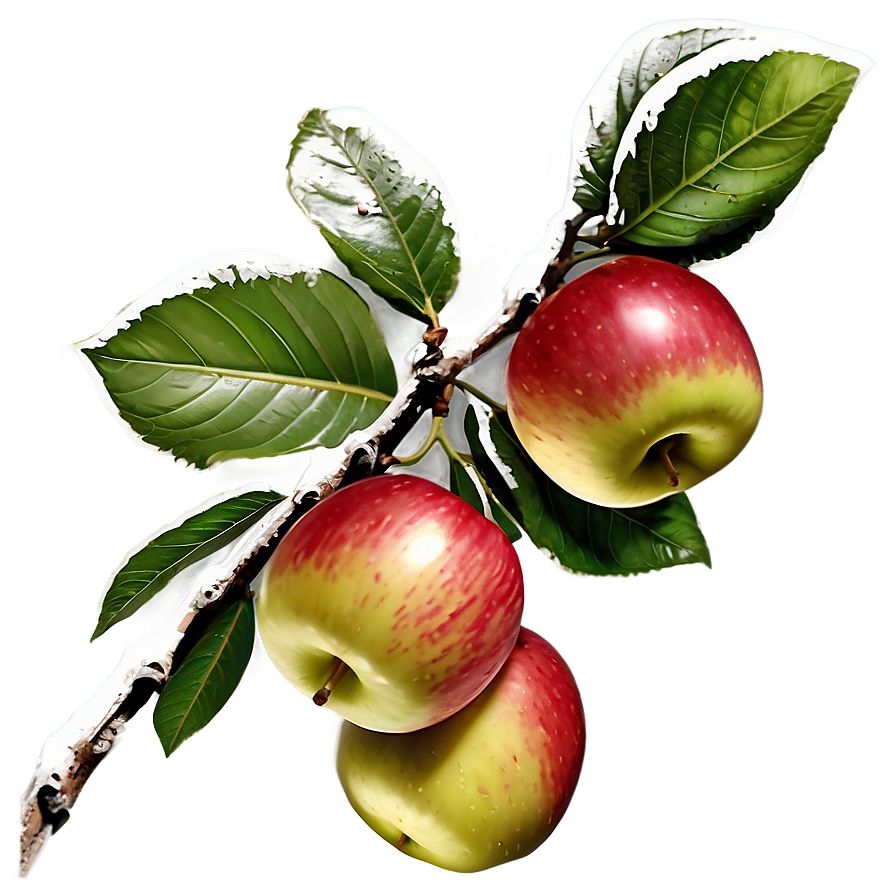 Apple On Tree Png Tfh PNG