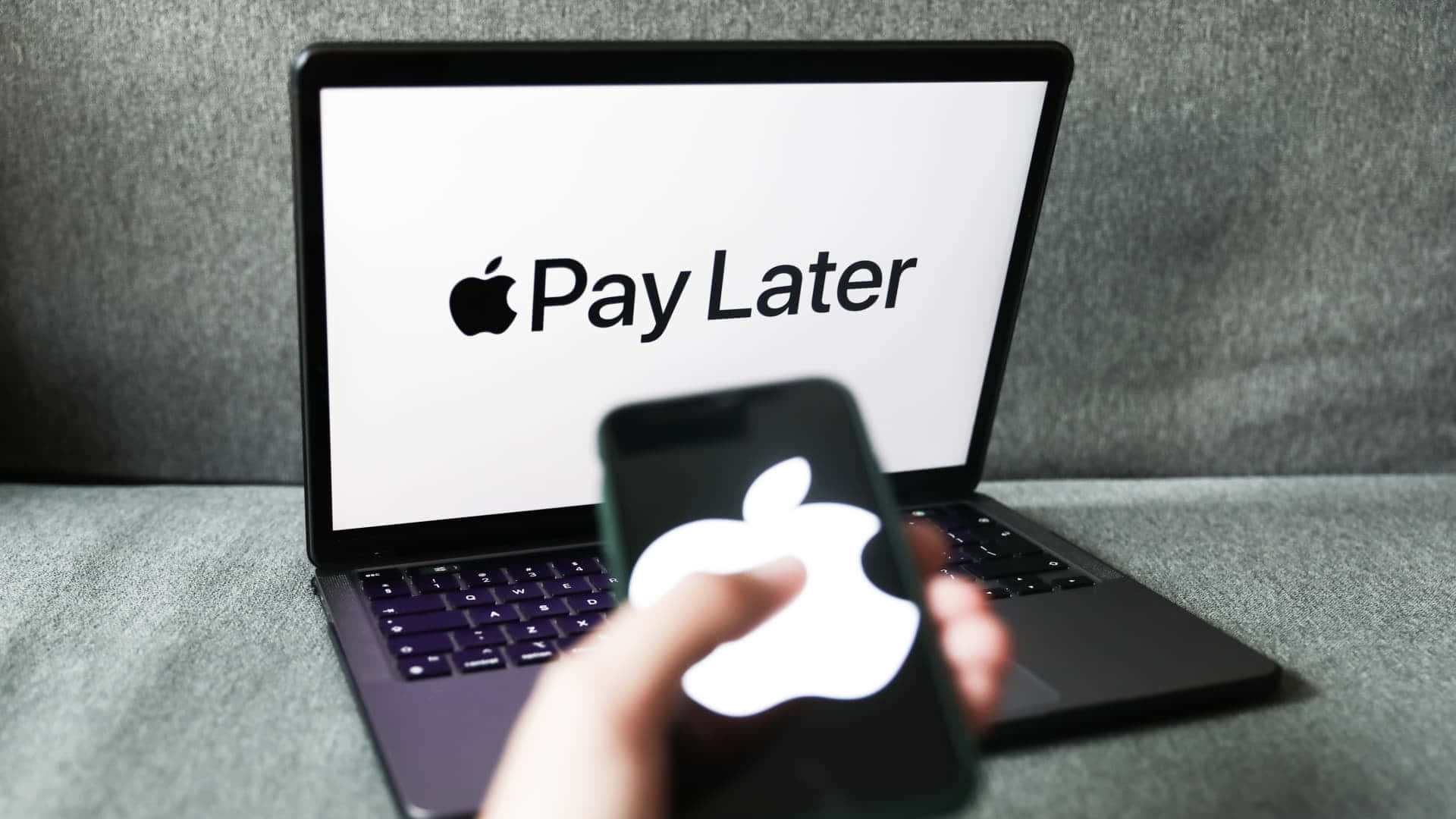 Apple Pay Later - A Person Holding An Apple Laptop