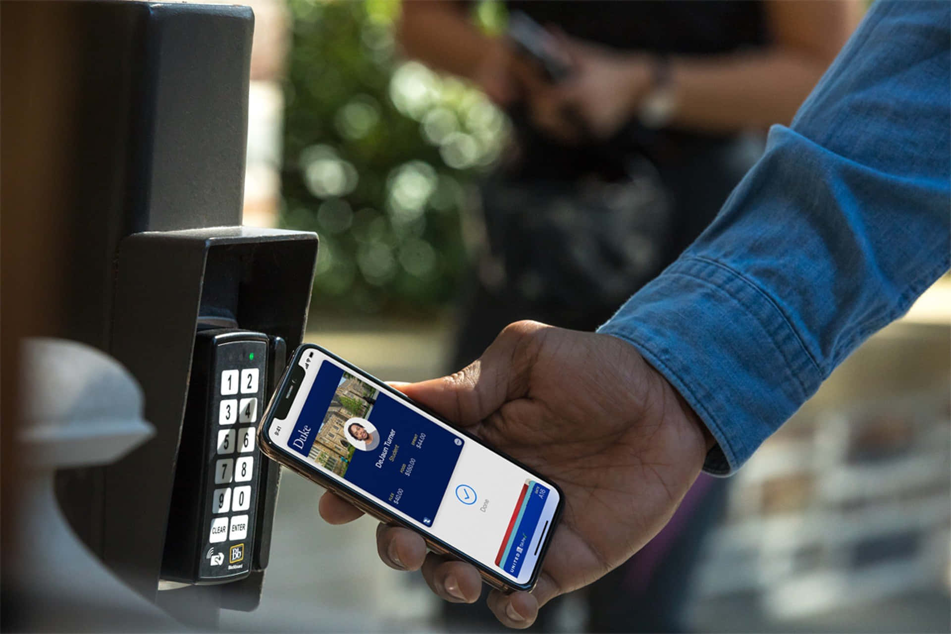 "Swipe into convenience with Apple Pay"