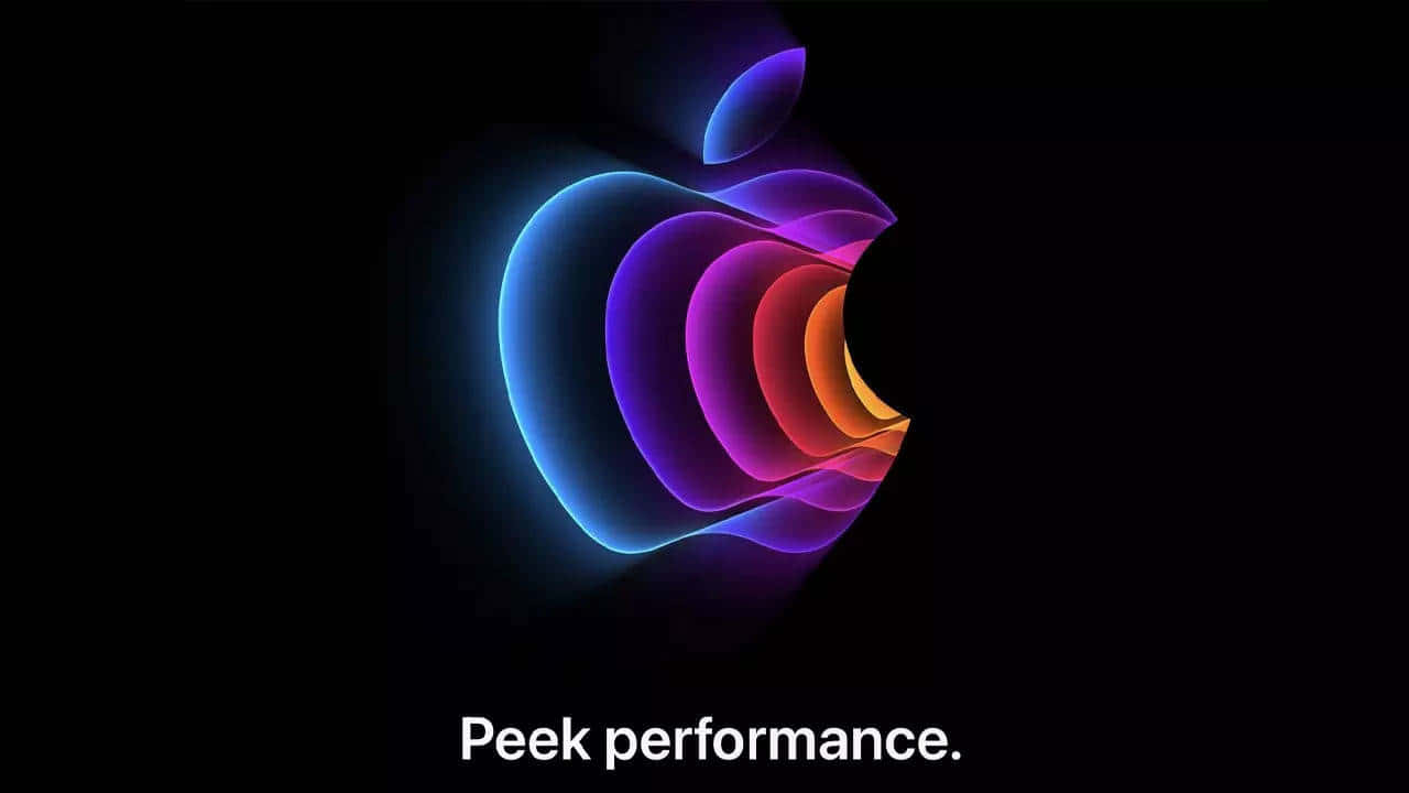 Apple Peek Performance Event Graphic Wallpaper