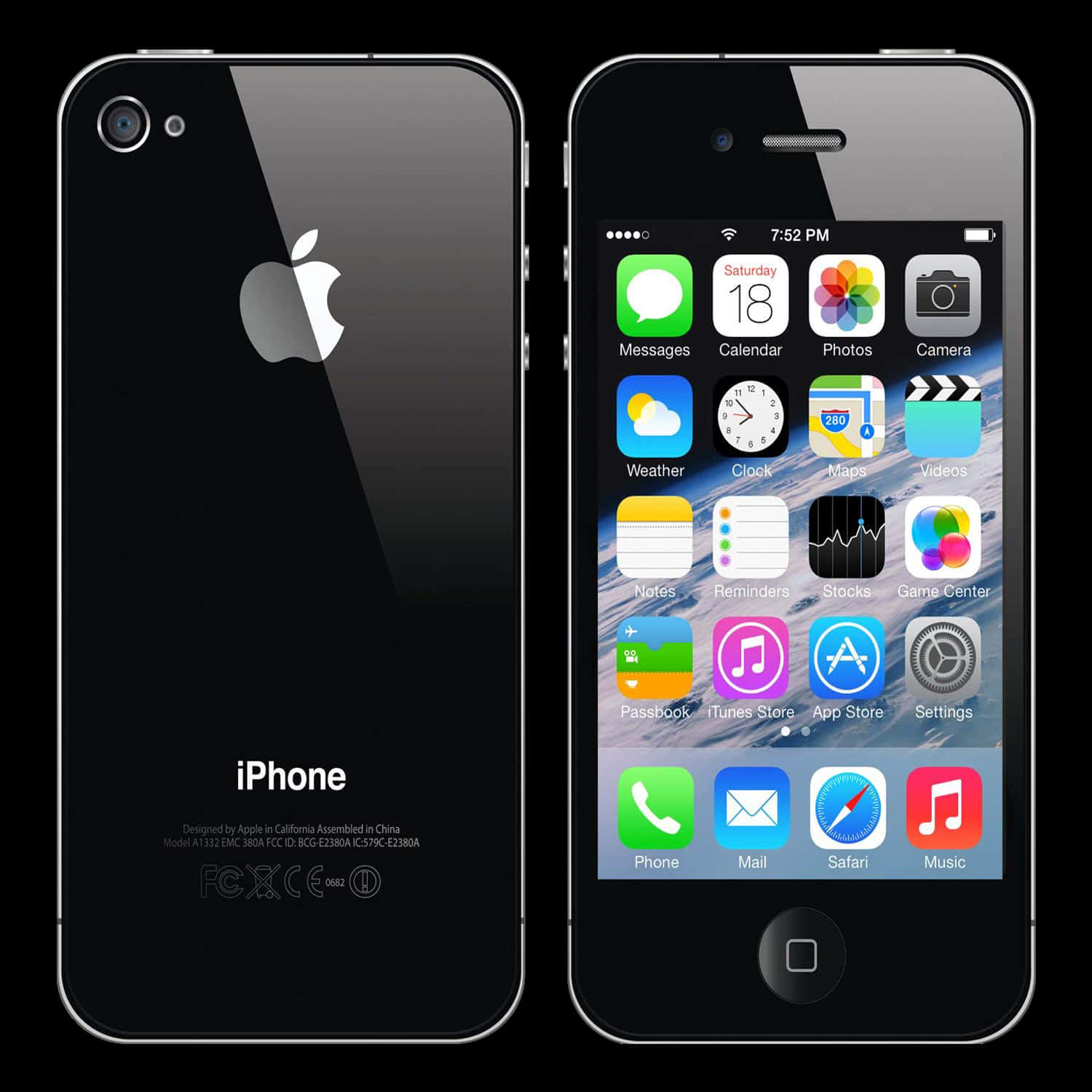 An Iphone 4s Is Shown