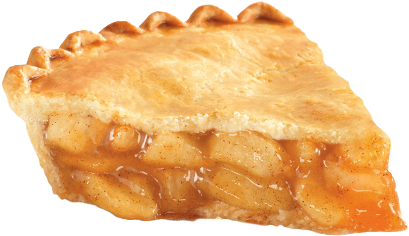 Apple Pie Slice Transparent Background PNG