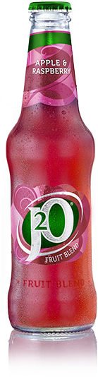 Apple Raspberry J2 O Fruit Blend Bottle PNG