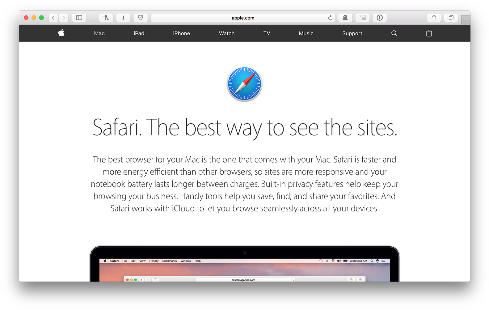 Download Apple Safari Browser Promotion | Wallpapers.com