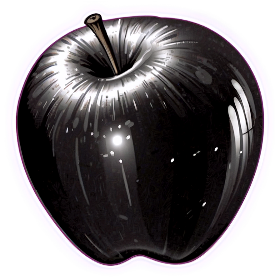 Apple Sketch Png 06132024 PNG