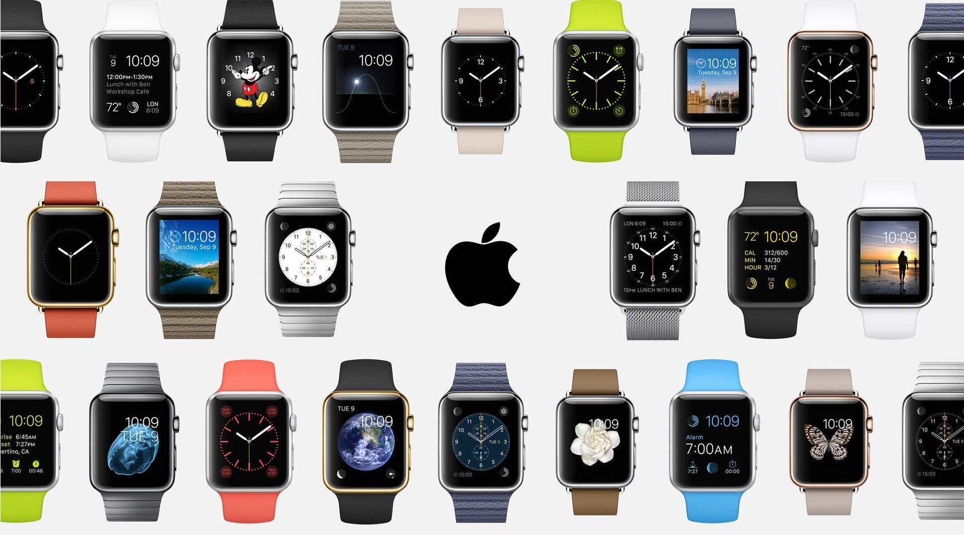 Apple Watch Different Series Wallpaper