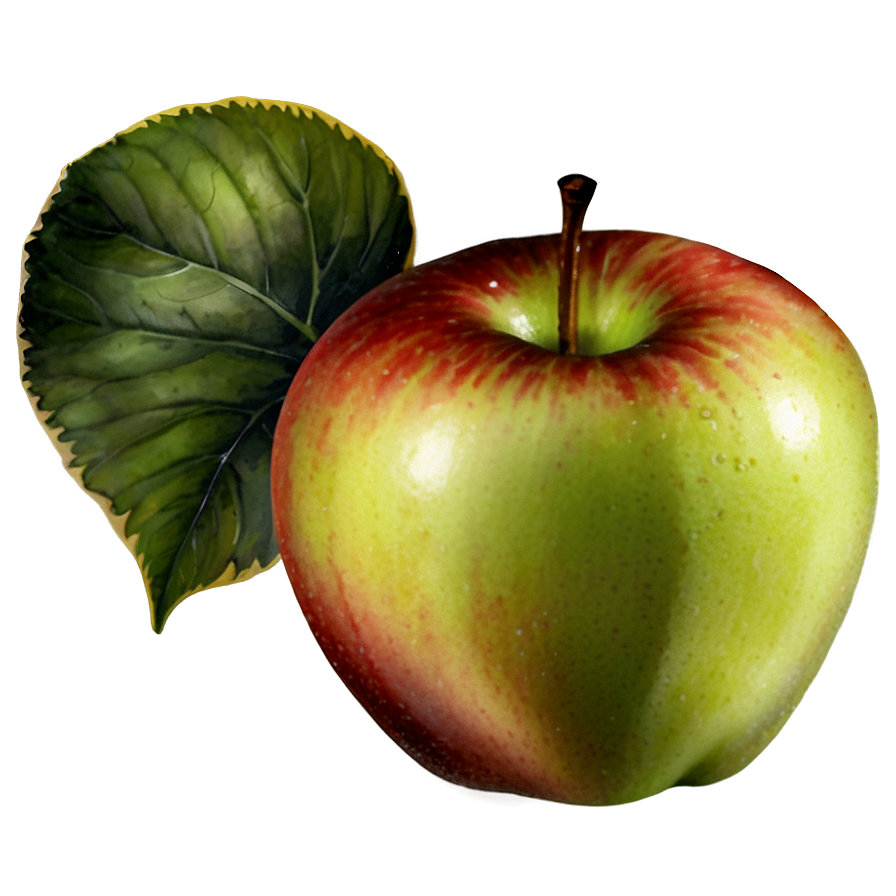 Apple Watercolor Png 65 PNG