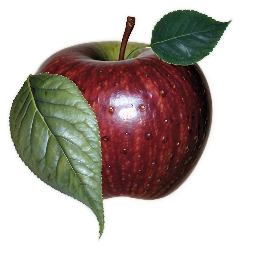 Apple With Heart Png 37 PNG