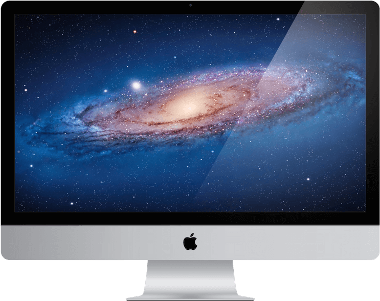 Applei Mac Galaxy Wallpaper PNG