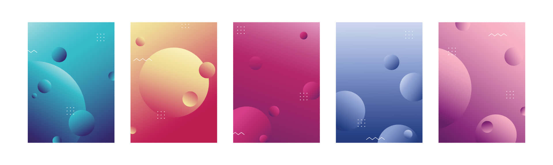 Applicable Colorful Circles [wallpaper] Wallpaper