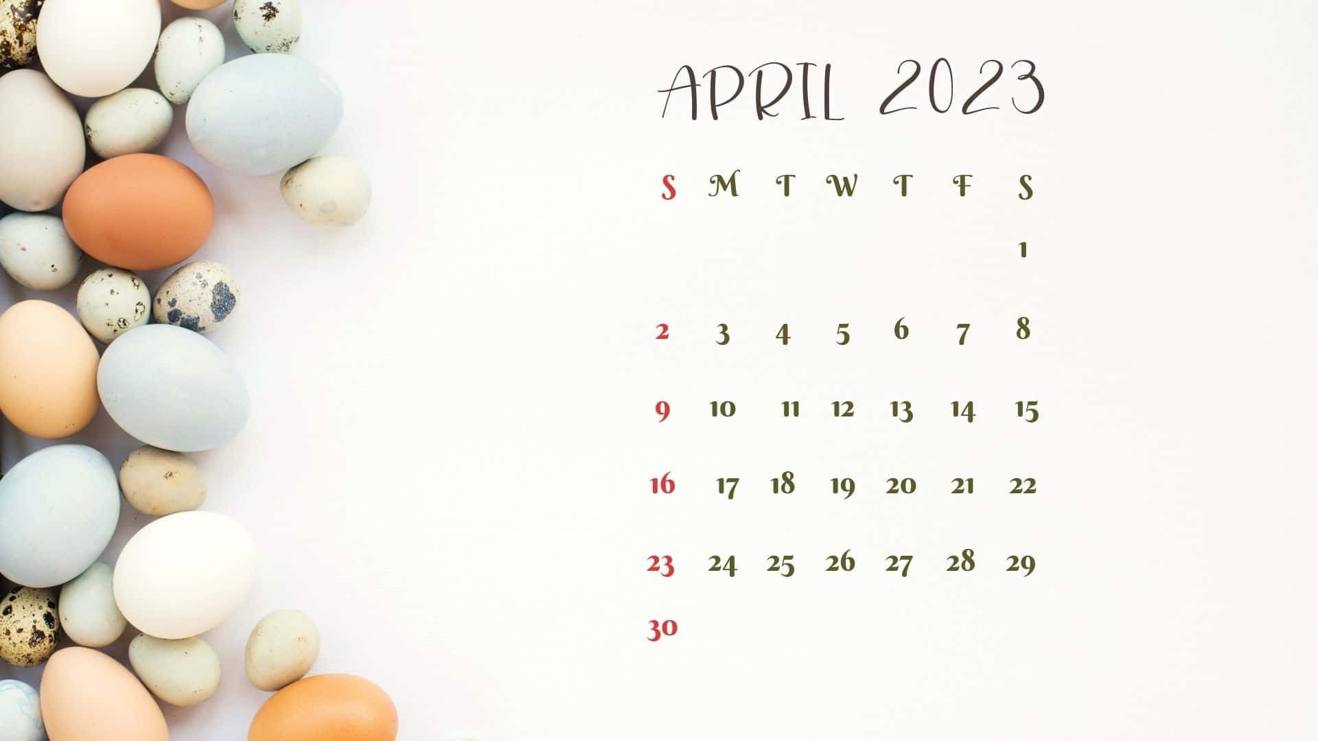 100+] April 2023 Calendar Wallpapers 