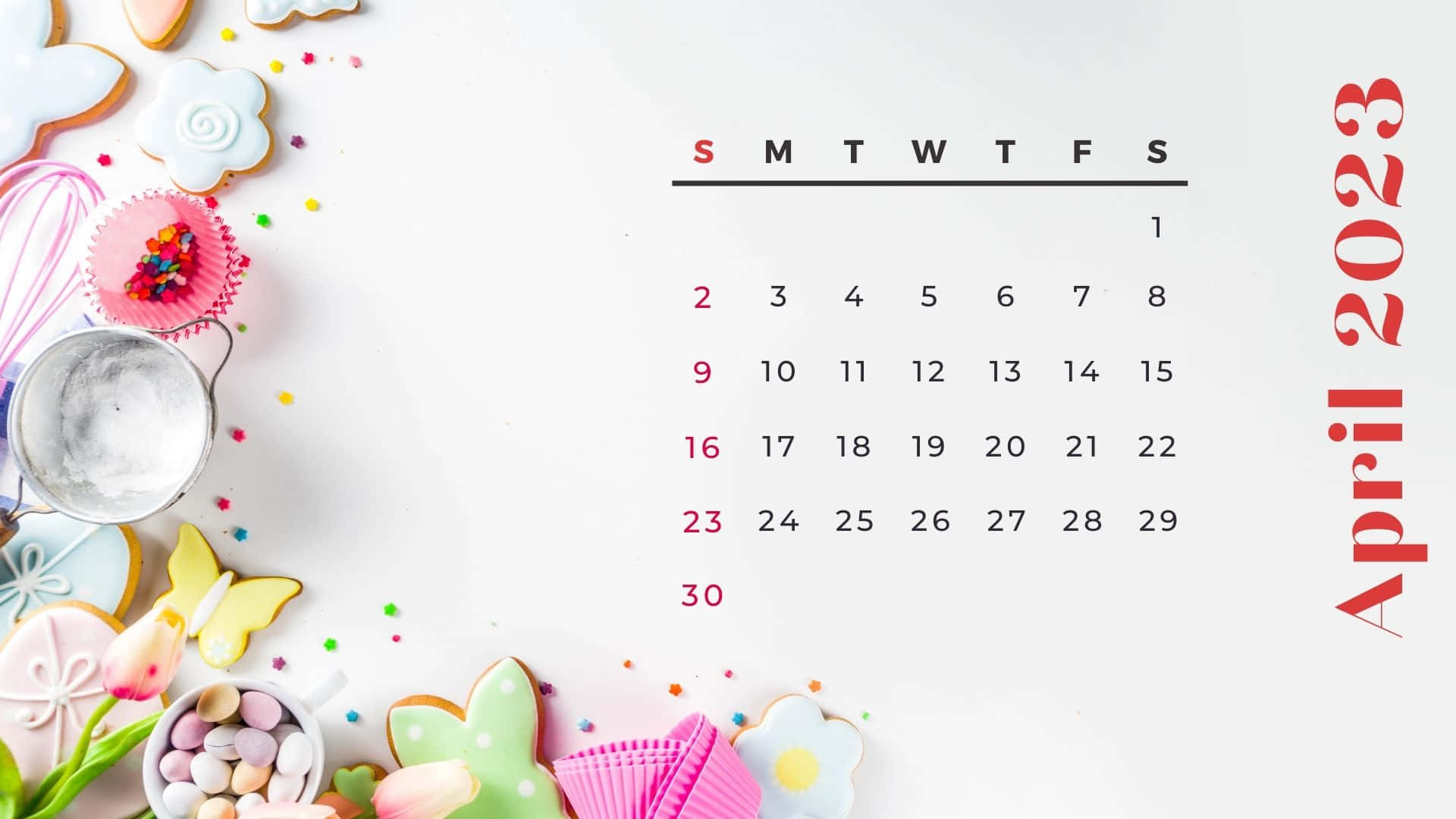 April 2016 free calendar wallpaper  desktop background