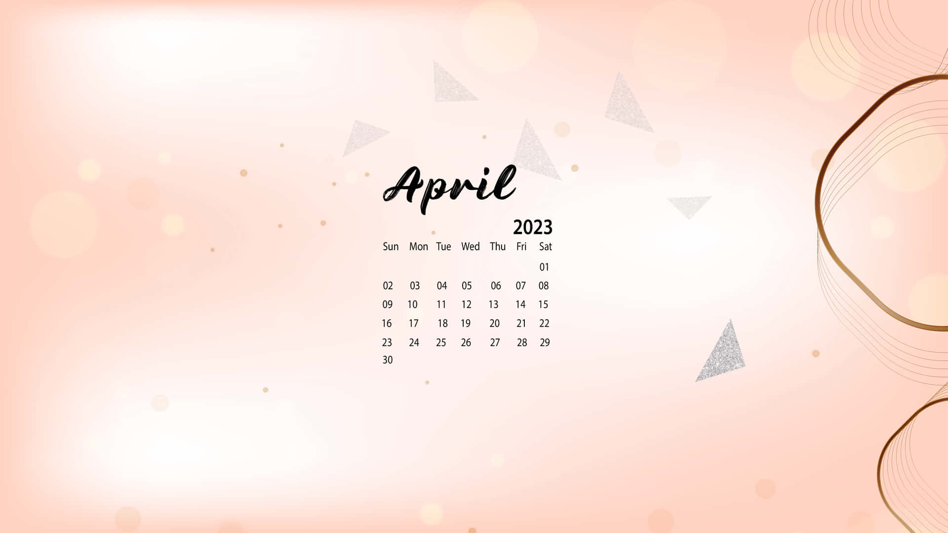 April Background