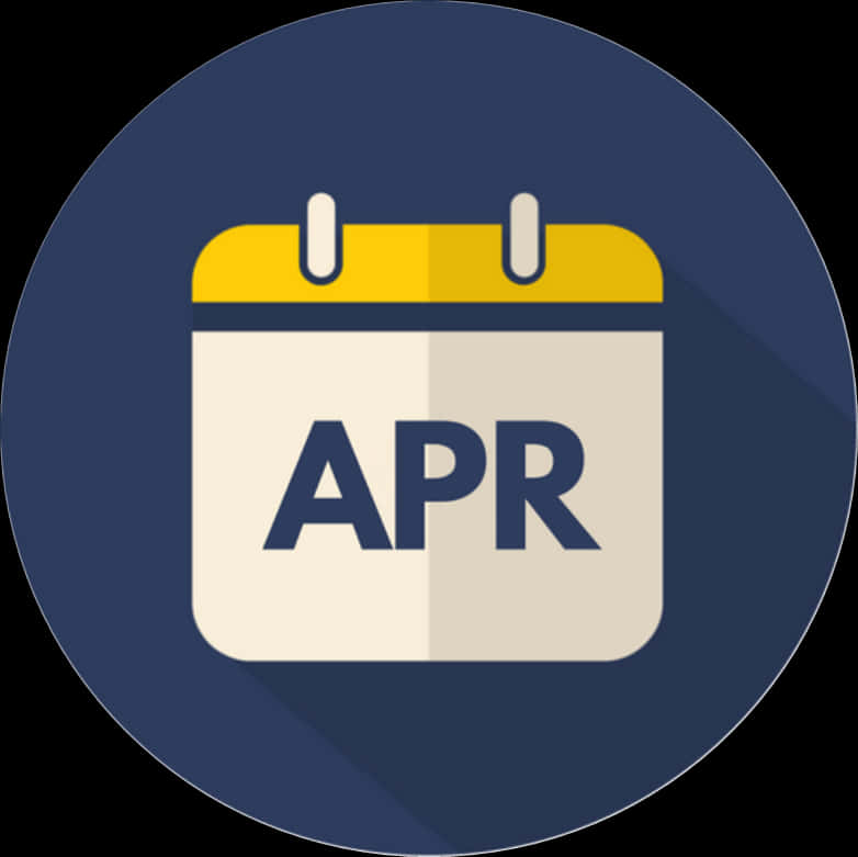 April Calendar Icon PNG