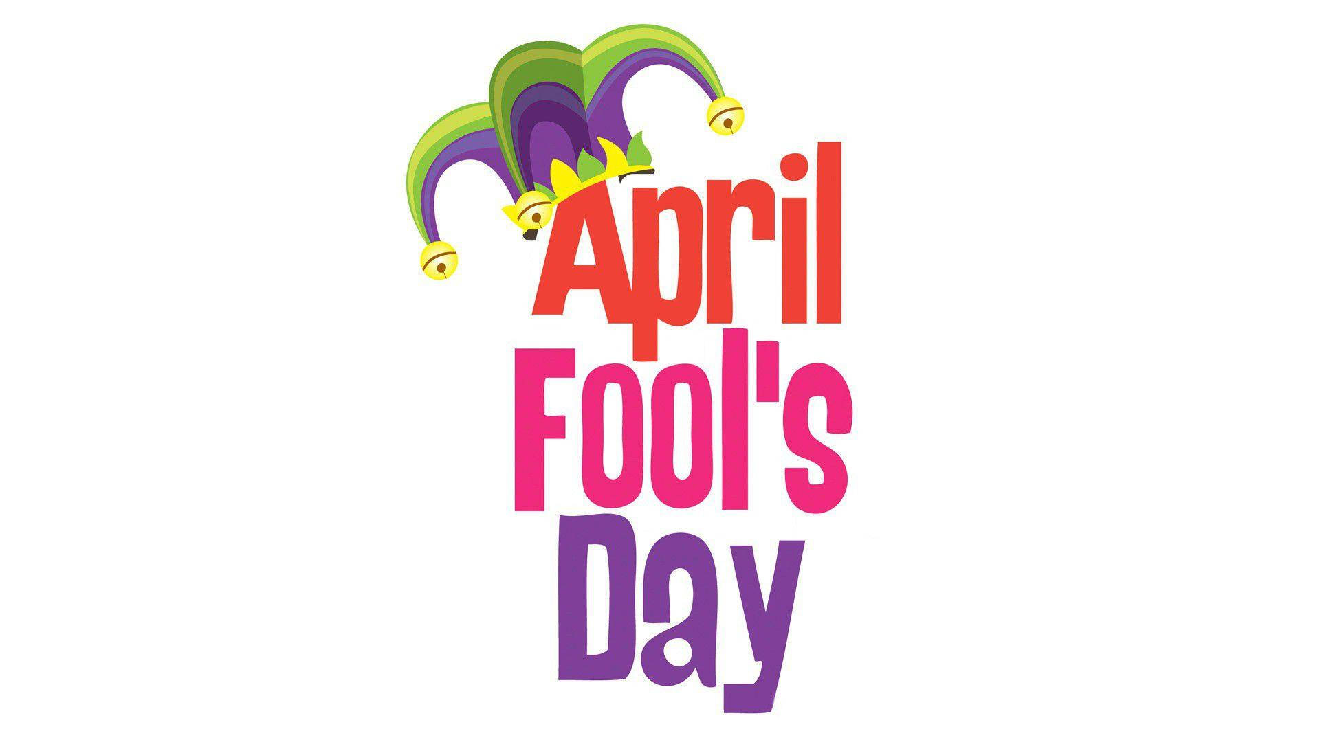 Caption: A Whimsical April Fools’ Day Celebration Wallpaper