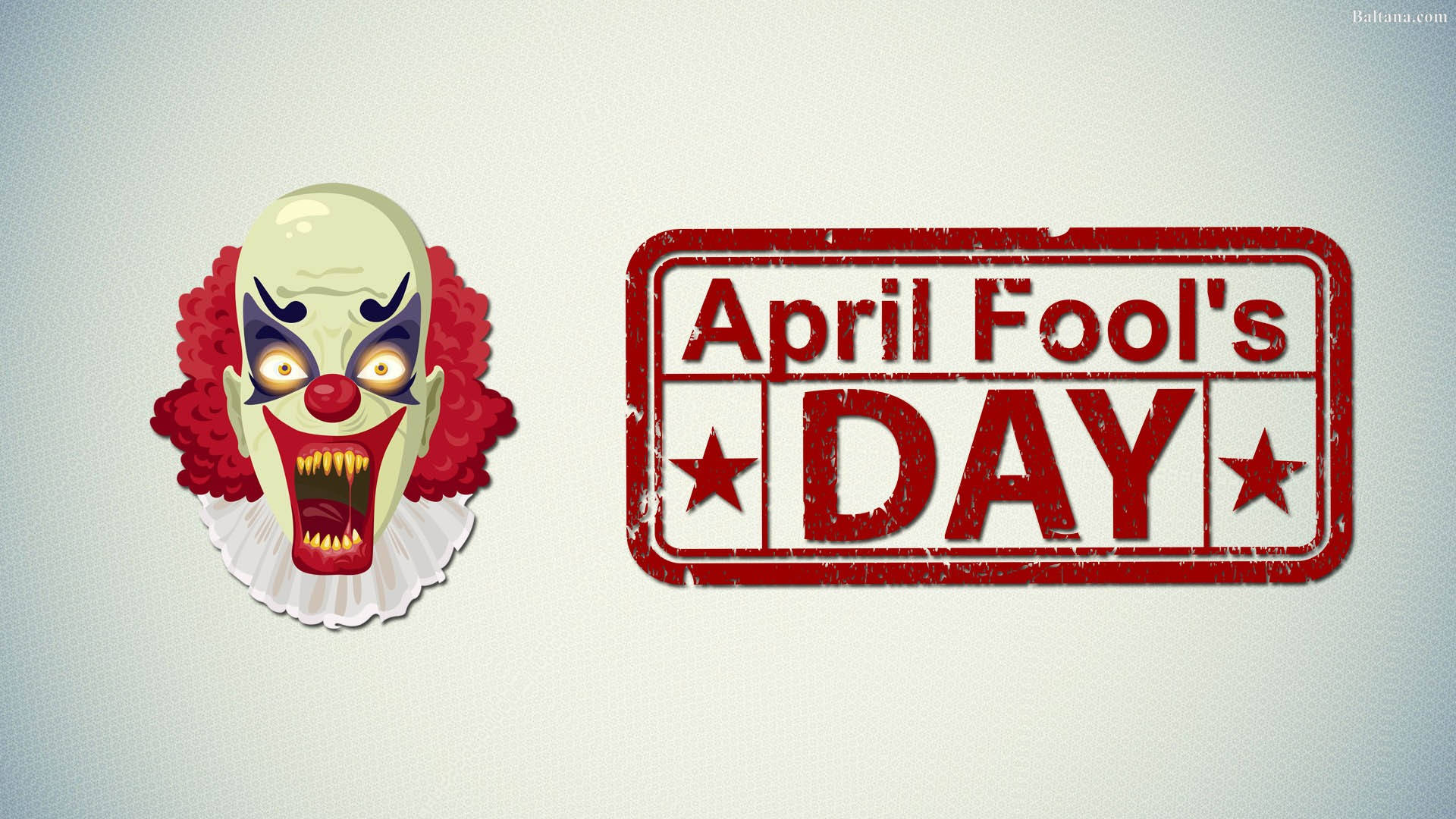Embrace the Spook of April Fools with our Scary Clown Image Wallpaper