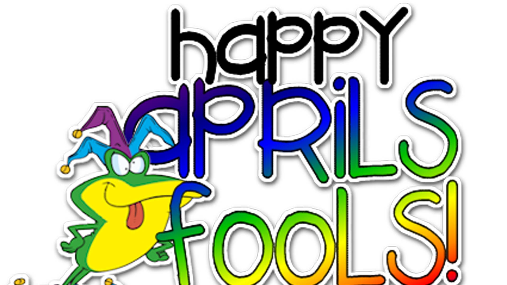 April Fools Day With Frog Wallpaper