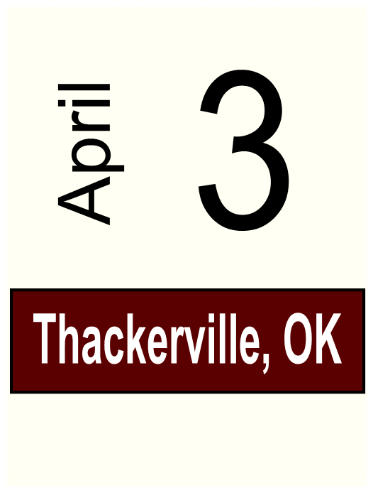 April3 Thackerville O K Event PNG
