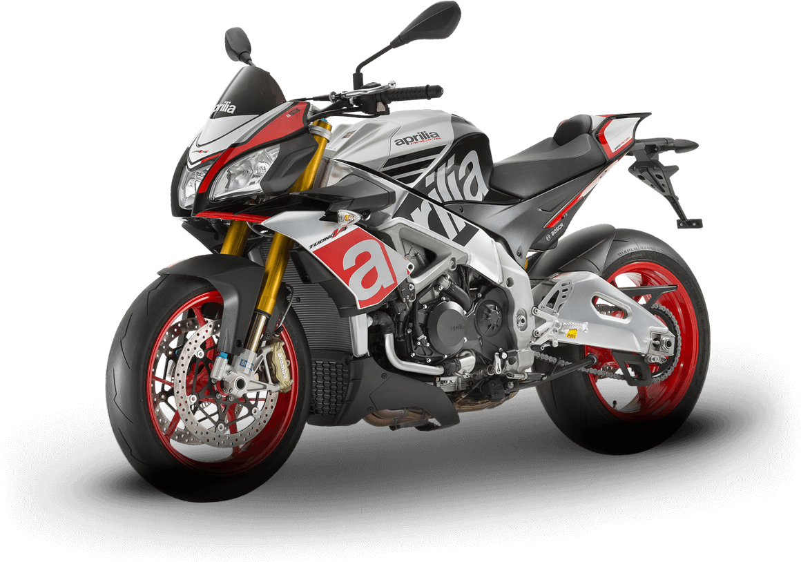 Aprilia Sportbike Profile View PNG