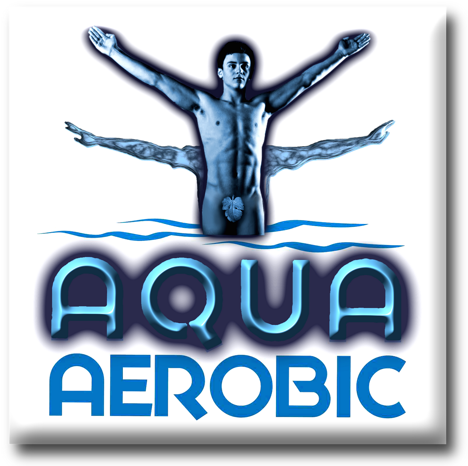 Download Aqua Aerobic Exercise Promotion | Wallpapers.com