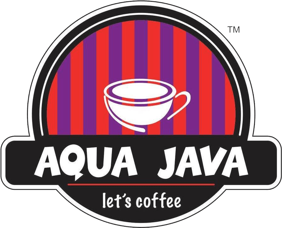 Aqua Java Coffee Logo PNG