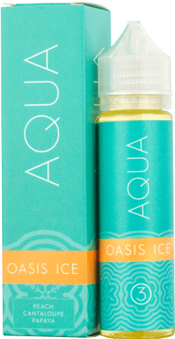 Aqua Oasis Ice Vape Juice PNG