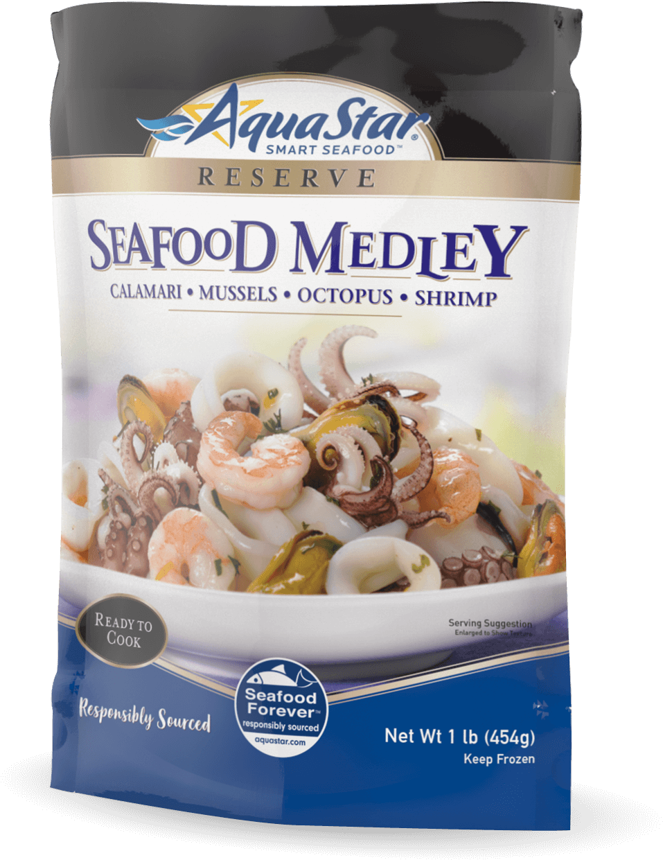 Aqua Star Seafood Medley Package PNG