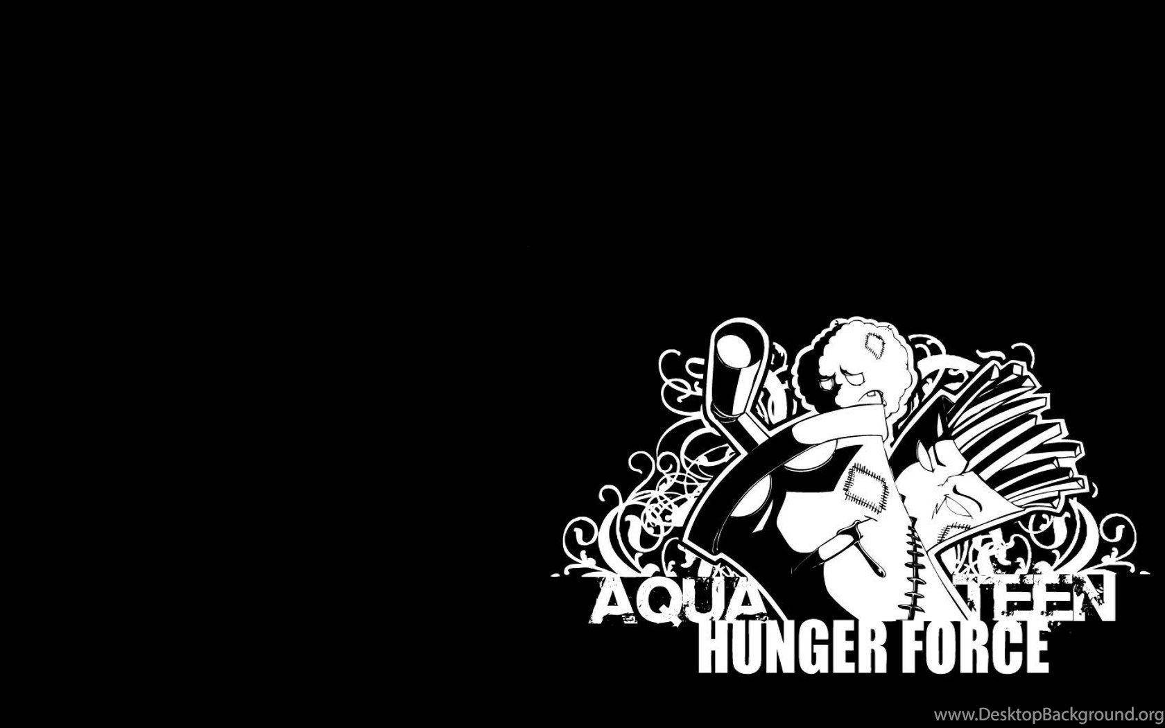 Aqua Teen Hunger Force Dark Aesthetic Wallpaper